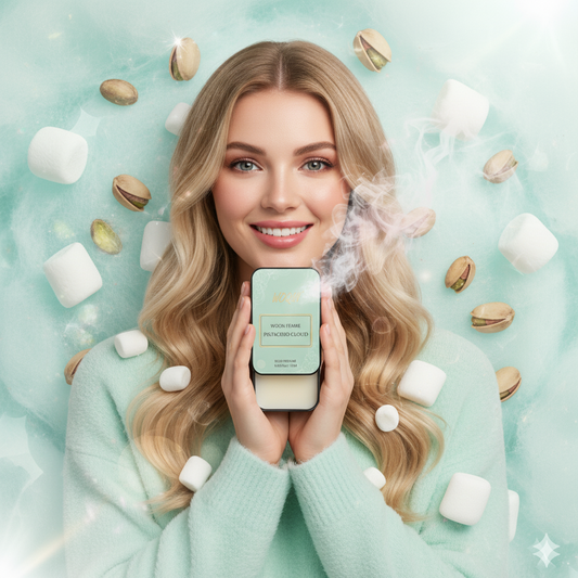 WOQIN® Kayali yum pistachio Solid Perfume | Alcohol Free & Non-Greasy Cologne | Strong & Long Lasting Fragrance | 12g (Kayali yum pistachio Premium Fregrence)