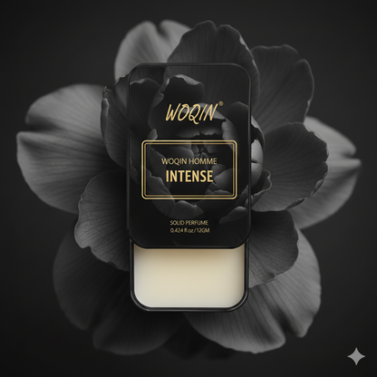 WOQIN® Dior Homme Intense Solid Perfume | Alcohol-Free & Non-Greasy Cologne | Elegant & Long-Lasting Fragrance | 12g (Dior Homme Intense Premium Fragrance – Woody, Floral, Musk)