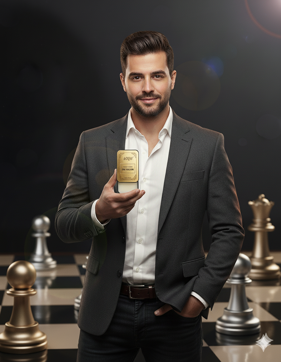 WOQIN® One Million Solid Perfume | Alcohol-Free & Non-Greasy Cologne | Bold & Long-Lasting Fragrance | 12g (One Million Premium Fragrance – Spicy, Woody, Amber)