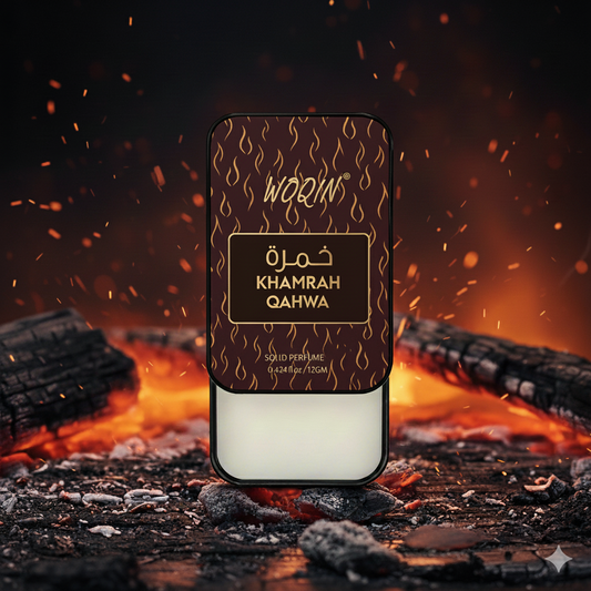 WOQIN® Lattafa Khamrah Solid Perfume | Alcohol Free & Non-Greasy Cologne | Strong & Long Lasting Fragrance | 12g (Lattafa Khamrah Premium Fregrence)