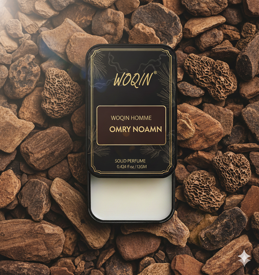 WOQIN® Omry Noamn Solid Perfume | Alcohol-Free & Non-Greasy Cologne | Unique & Long-Lasting Fragrance | 12g (Omry Noamn Premium Fragrance )