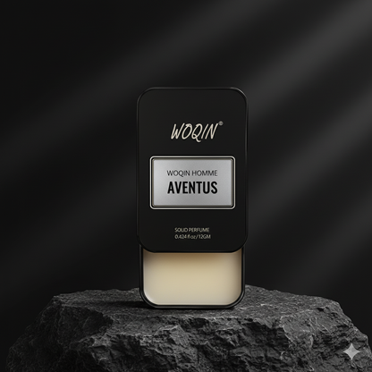 WOQIN® Creed Aventus Solid Perfume | Alcohol-Free & Non-Greasy Cologne | Bold & Long-Lasting Fragrance | 12g (Creed Aventus Premium Fragrance – Citrus, Aromatic, Woody)