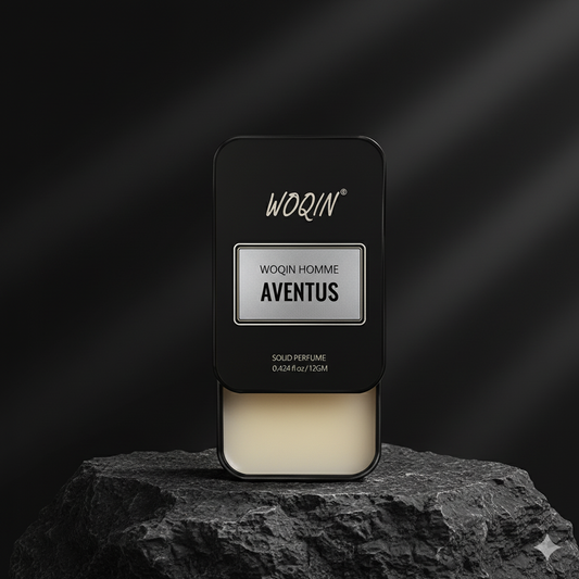 WOQIN® Creed Aventus Solid Perfume | Alcohol-Free & Non-Greasy Cologne | Bold & Long-Lasting Fragrance | 12g (Creed Aventus Premium Fragrance – Citrus, Aromatic, Woody)