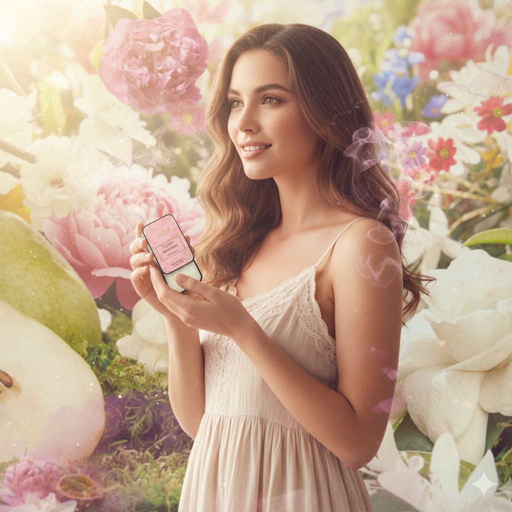 WOQIN® Flora Solid Perfume | Alcohol-Free & Non-Greasy Cologne | Fresh & Long-Lasting Fragrance | 12g (Flora Gucci Premium Fragrance – Floral, Fruity, Elegant)