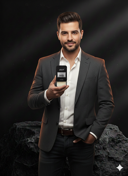 WOQIN® Blu-De-Chanel Solid Perfume | Alcohol Free &amp; Non-Greasy Cologne | Strong &amp; Long Lasting Fragrance | 12g (Blu-De-Chanel Premium Fregrence (Woody, Spicy Oud, Leather))